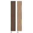 Riflaj Linerio S-Line Mocca, panou decorativ pentru perete, 2650x122x16mm