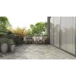 Gresie portelanata tip parchet Nordik Dark Grey MIX Motif Fishbone 40x60 Cm, gri, cod 941311