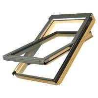 Fereastra de mansarda cu articulare mediana FTS-V U2, include rama EZV-A-XDP, Fakro
