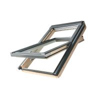 Fereastra de mansarda cu articulare mediana FTP-V U5, include rama EZV-A-XDP, Fakro