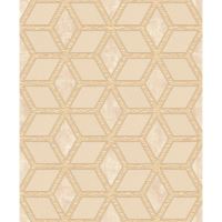 Tapet geometric Gala P S20525-5, 10 m x 0.53 m, bej