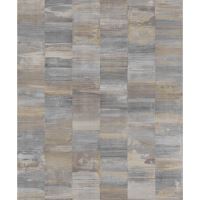 Tapet geometric Touch of Fashion P-Atof S8514-4, 10 m x 0.53 m, albastru