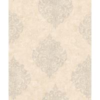 Tapet damasc Diamante P S9518-2 , 10 m x 0.53 m, bej