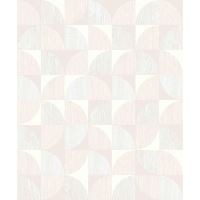 Tapet geometric Touch of Fashion P-Atof S8511-1, 10 m x 0.53 m, crem
