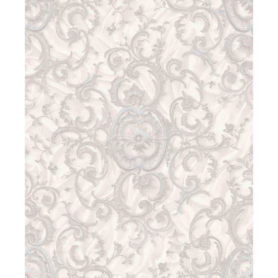 Tapet damasc Palace P-Palace-S9508-1 , 10 m x 0.53 m, gri