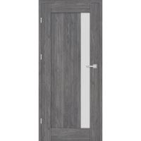 Usa Interior Frezia 1, Stanga, Frasin Grafit Premium, culoare gri inchis