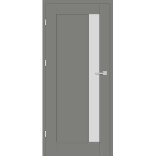 Usa Interior Frezia 1, Dreapta, Gri Deschis CPL, culoare gri