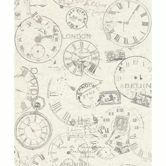 Tapet cu ceasuri Home Design cod 649208, 10 x 0.53 m