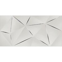 Piesa decorativa Colorline, model monocolor, 2651-0097, 50 x 25 cm, culoare gri, finisaj mat