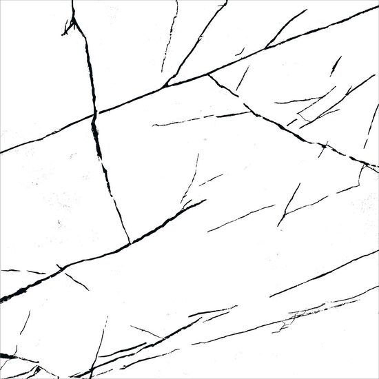 Gresie Carmen White, model marmura, CMN01REK, 60x60 cm, culoare alb, finisaj mat