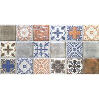 Faianta Diana Beige, model mozaic, DIA02, 30x60 cm, culoare multicolor, finisaj mat, 1,09 mp/cutie