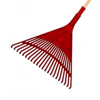 Grebla pvc pentru frunze, 500 mm, click, fara coada LT35680