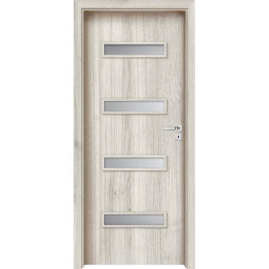 Usa Interior Parma 1, Dreapta, Stejar Alb Iarna, culoare alb