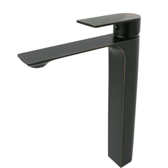 Baterie lavoar tip stalp Ermetiq, gama STYLISH Negru ER-DG114N
