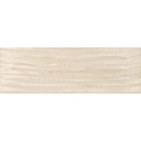 Faianta rectificata Tempera Onde Beige 4840, tip marmura, 24.4x74.4 cm, culoare bej