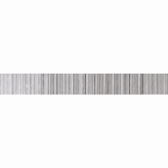 Piesa decorativa Lines Light Grey 2919, tip ciment, 7x75.5 cm, gri deschis