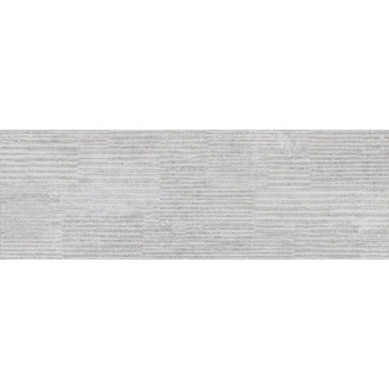 Faianta Corona Squares Grey 4711, tip ciment, 25.5x75.5 cm, gri