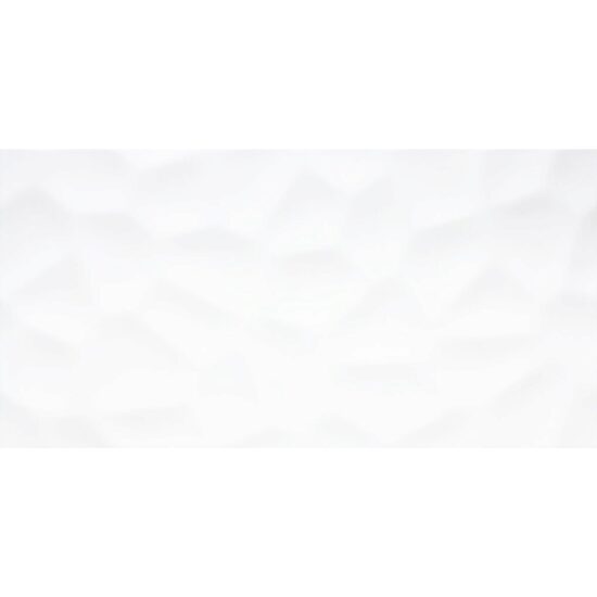 Faianta rectificata Concepto, model monocolor, 1260-0076, 60 x 30 cm, culoare alb, finisaj lucios