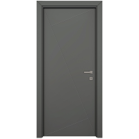 Usa interior, plina VarioDor Alize VDA-H1 60 Modern Antracit, stanga, gri