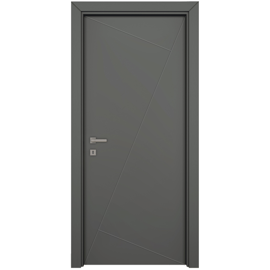 Usa interior, plina VarioDor Alize VDA-H1 60 Modern Antracit, dreapta, gri