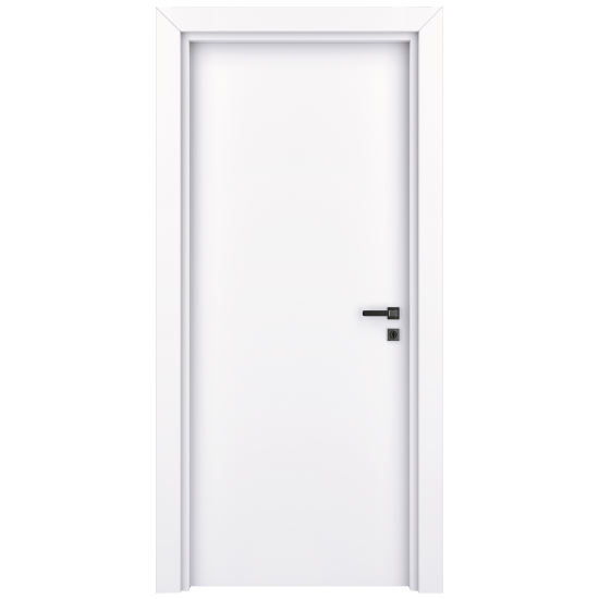 Usa interior, plina VarioDor Classic VDM 80 Alb Natural, stanga, alb