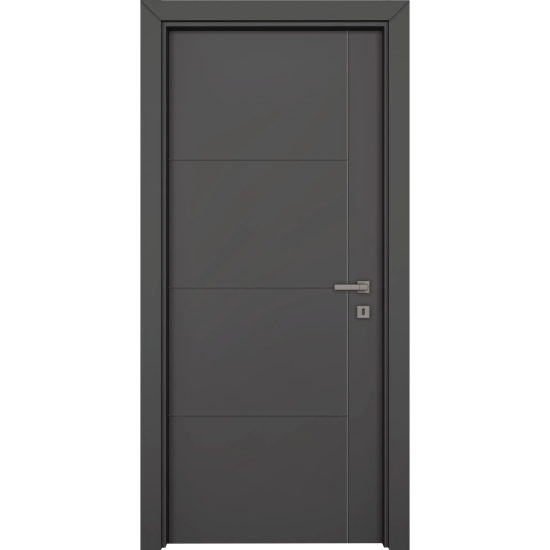 Usa interior, plina VarioDor Alize VDA-H2 70 Modern Antracit, stanga, gri