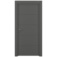 Usa interior, plina VarioDor Alize VDA80 80 Modern Antracit, dreapta, gri