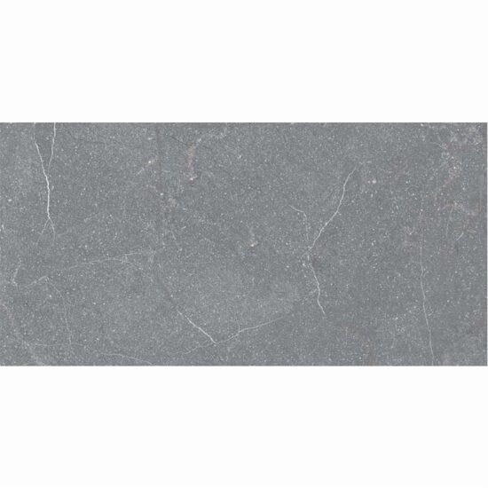 Gresie rectificata Stoneline Anthracite 9806, tip piatra, 30x60 cm, gri inchis