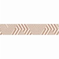Piesa decorativa Silk Zig Zag Light Beige 2626, tip decor, 6x40 cm, bej