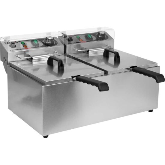 Friteuza dubla, 2x8L 2x3,3kw YG-04623