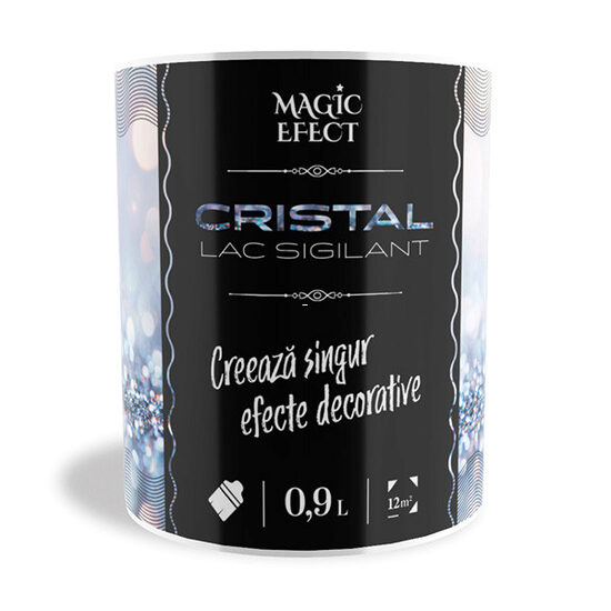Vopsea magic efect Lac stralucire crom/ag mic 02 0.9L