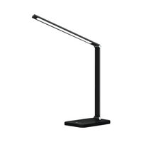Lampă LED de birou, 6 W, negru tyler Avide, aluminiu, alb reglabil, 250 lm