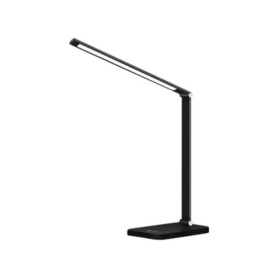 Lampă LED de birou, 6 W, negru tyler Avide, aluminiu, alb reglabil, 250 lm