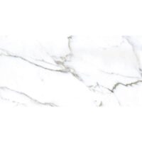 Gresie rectificata, tip marmura, alba, QUARRY WHITE 6144 R, finisaj mat, 60x120 cm
