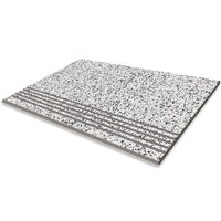 Treapta pentru scari gresie Granito, model piatra, 6806-0038, 60 x 30 cm, culoare gri, finisaj mat