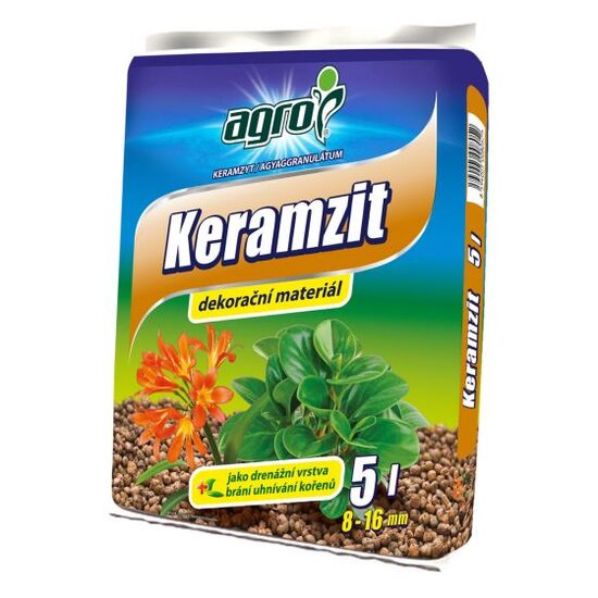 Granule de argila Keramzit 8-16 mm AGRO, 5L