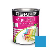 Email Aqua Matt Albastru Acvatic 0.6 L Oskar