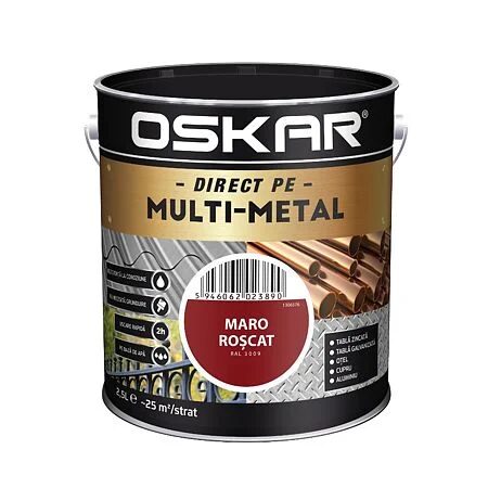 Email multimetal Maro Roscat RAL 3009 2.5L Oskar