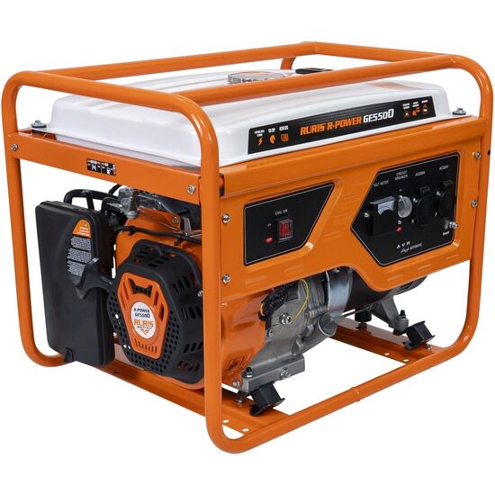 Generator de curent Ruris R-Power GE5500, 5500W, 25L, 2 prize