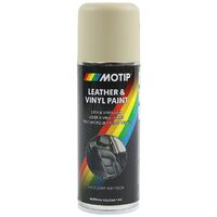 Vopsea spray pentru piele Motip Leather, bej 200 ml cod 04234BS