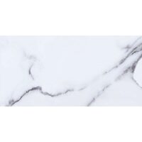 Faianta rectificata Statuario White 4939, tip marmura, 30x60 cm, culoare alb