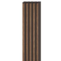 Riflaj Linerio S-Line Mocca, panou decorativ pentru perete, 2650x122x16mm