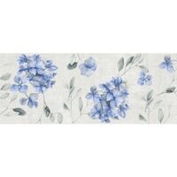 Piesa decorativa Infinity Flowers Grey 3194, tip ciment, 40x50 cm, culoare gri