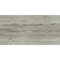 Faianta rectificata Trevi Grey 4980, tip marmura, 30x60 cm, culoare gri, finisaj lucios
