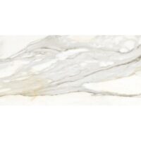 Gresie rectificata Ethernity Satin Matt Cream 6394, tip marmura, 60x120 cm, culoare crem