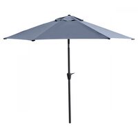 Umbrela de gradina Havana cu inclinatie, culoare antracit