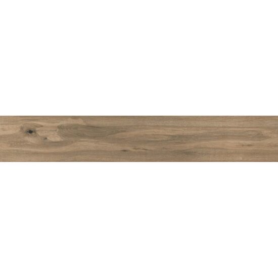 Gresie rectificata Willow Brown 6207, tip lemn, 20x120 cm, culoare maro