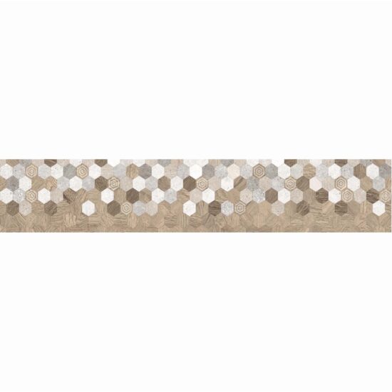 Gresie Bergen Decor Beige 6108, tip lemn, 15x90 cm, culoare bej
