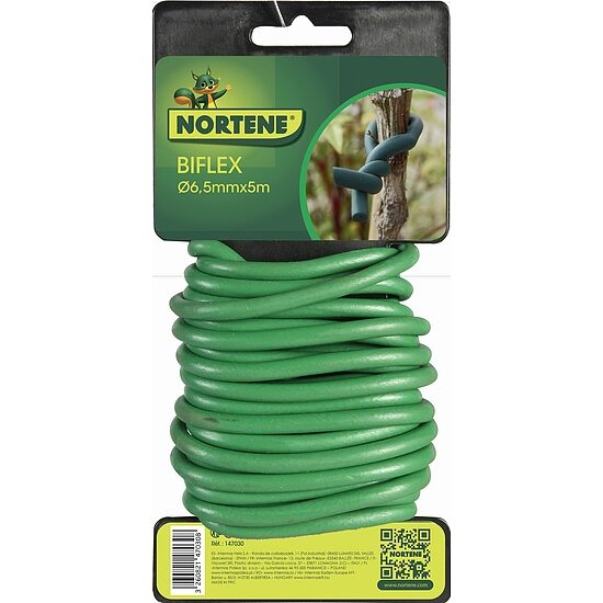 Banda fixare plante nort biflex 6.5mm-5m GRx10 Nortene 147030