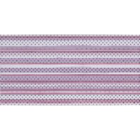 Piesa decorativa 2634 Izola Stripe Lila, tip relief, 25x50 cm, culoare violet